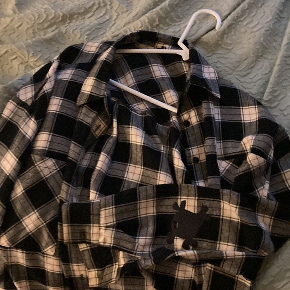 Vintage blink-182 flannel - Picture 2 of 3